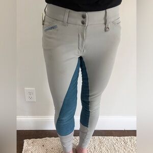 Romfh Champion Breeches Pants. Cinder Navy - Gray Blue. Size 26R Minimal wear